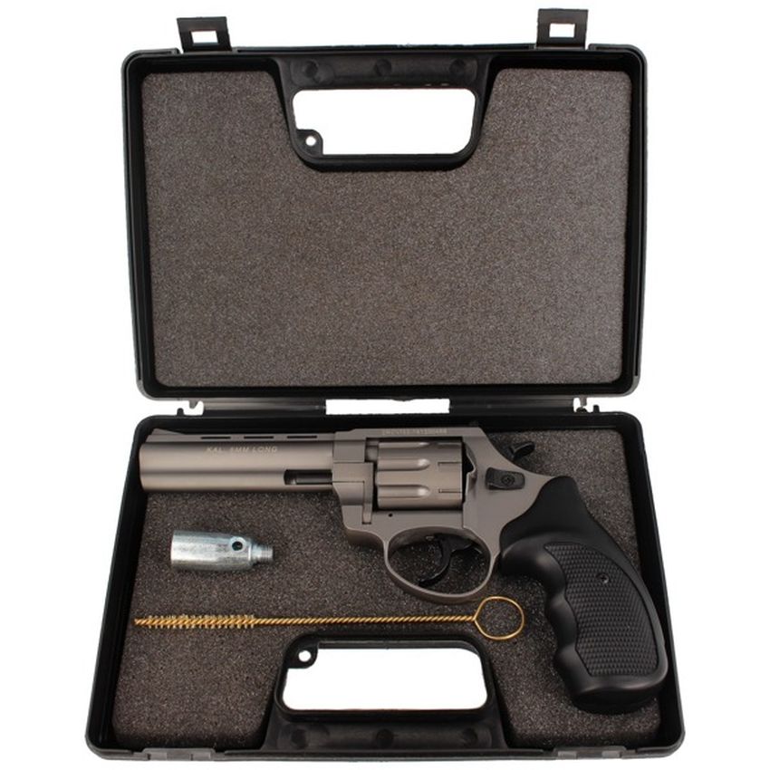 Plynový revolver Zoraki R1 4,5 satén