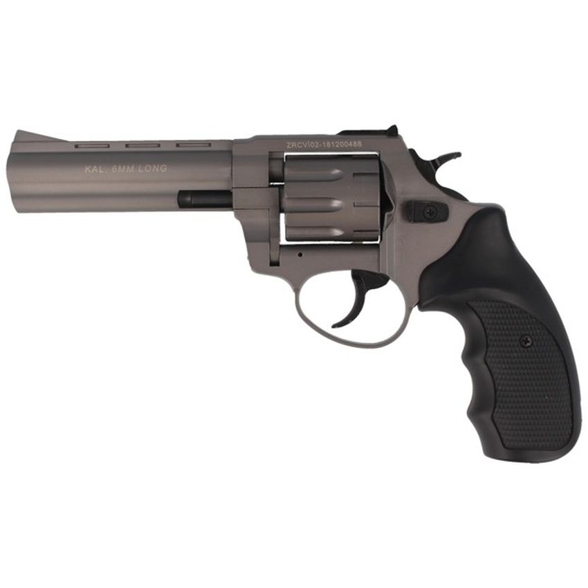 Plynový revolver Zoraki R1 4,5 satén