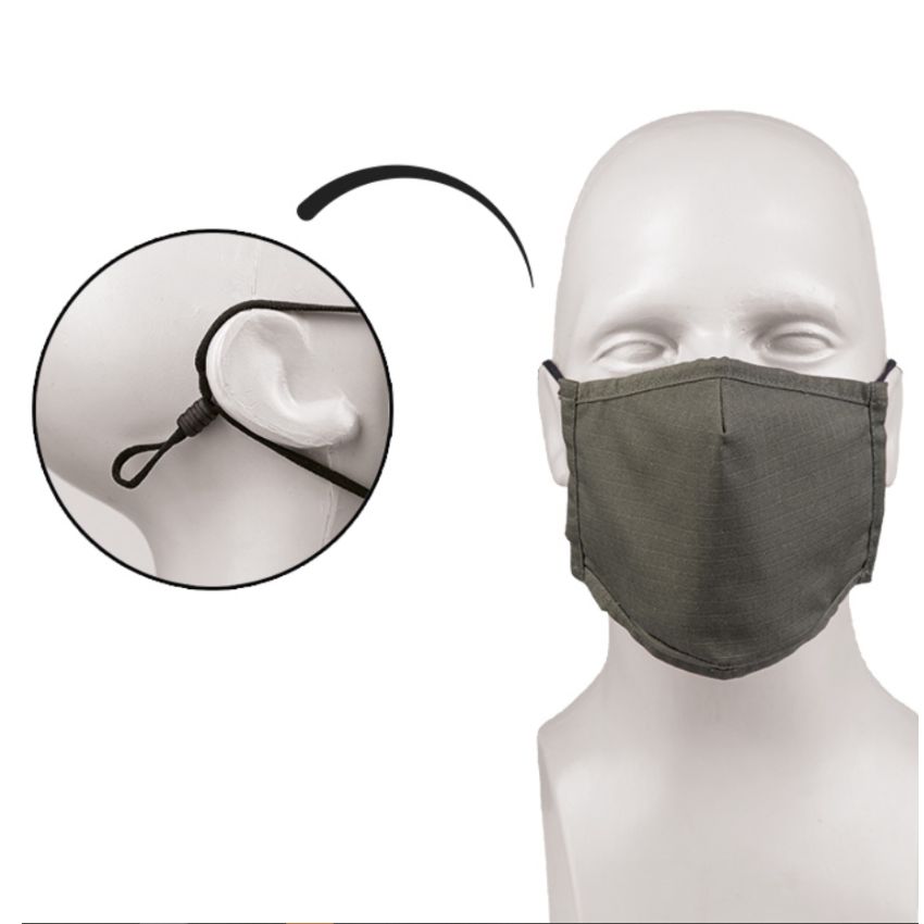 Rouška SQUARE-SHAPE R/S OLIV