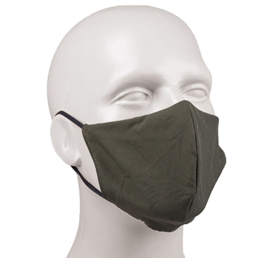 Rouška V-SHAPE PES/EL OLIV