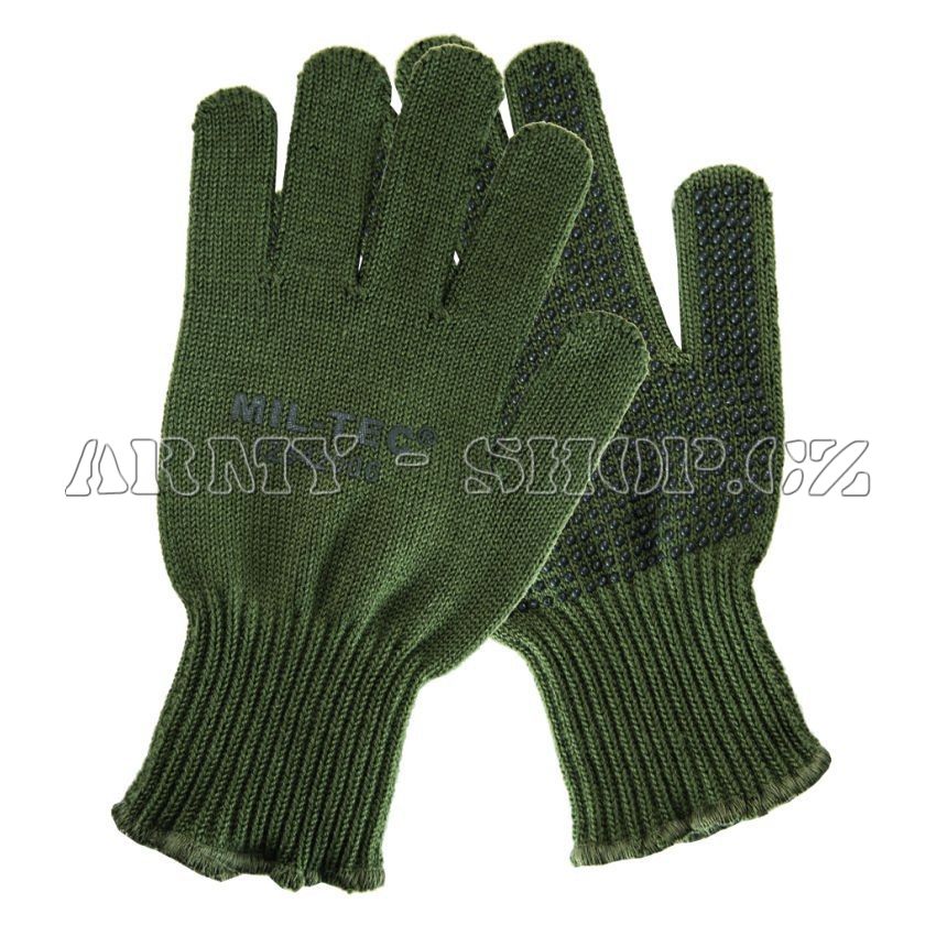 Rukavice střelecké GRIPPER Mil-tec zelené