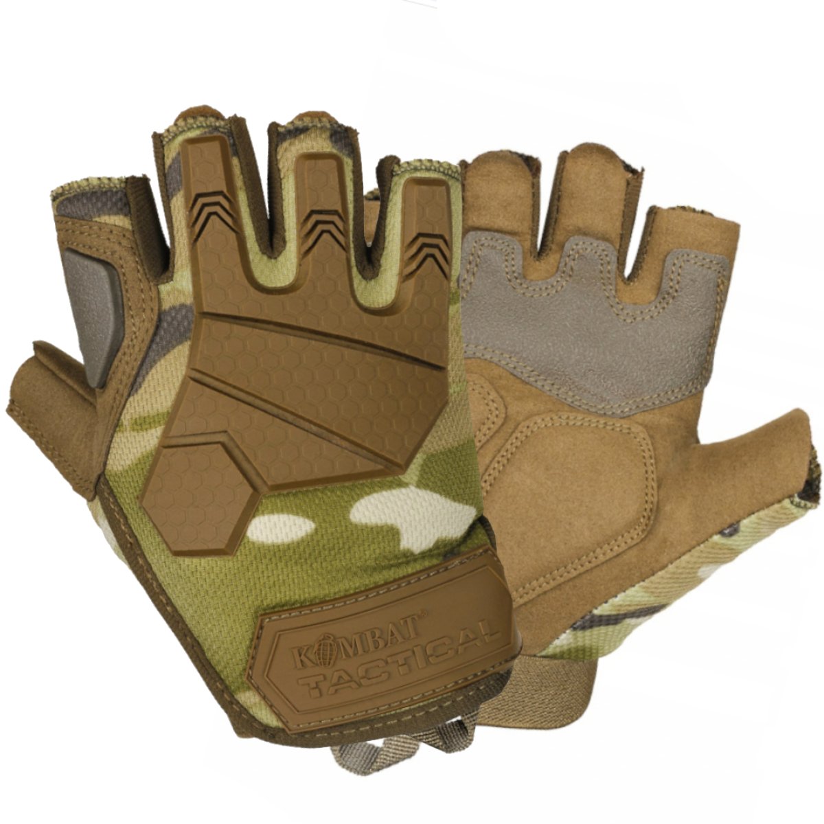 Rukavice bezprsté ALPHA TACTICAL KOMBAT BTP