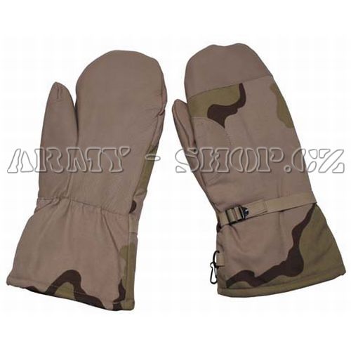 Rukavice palčáky HOLAND desert zimní