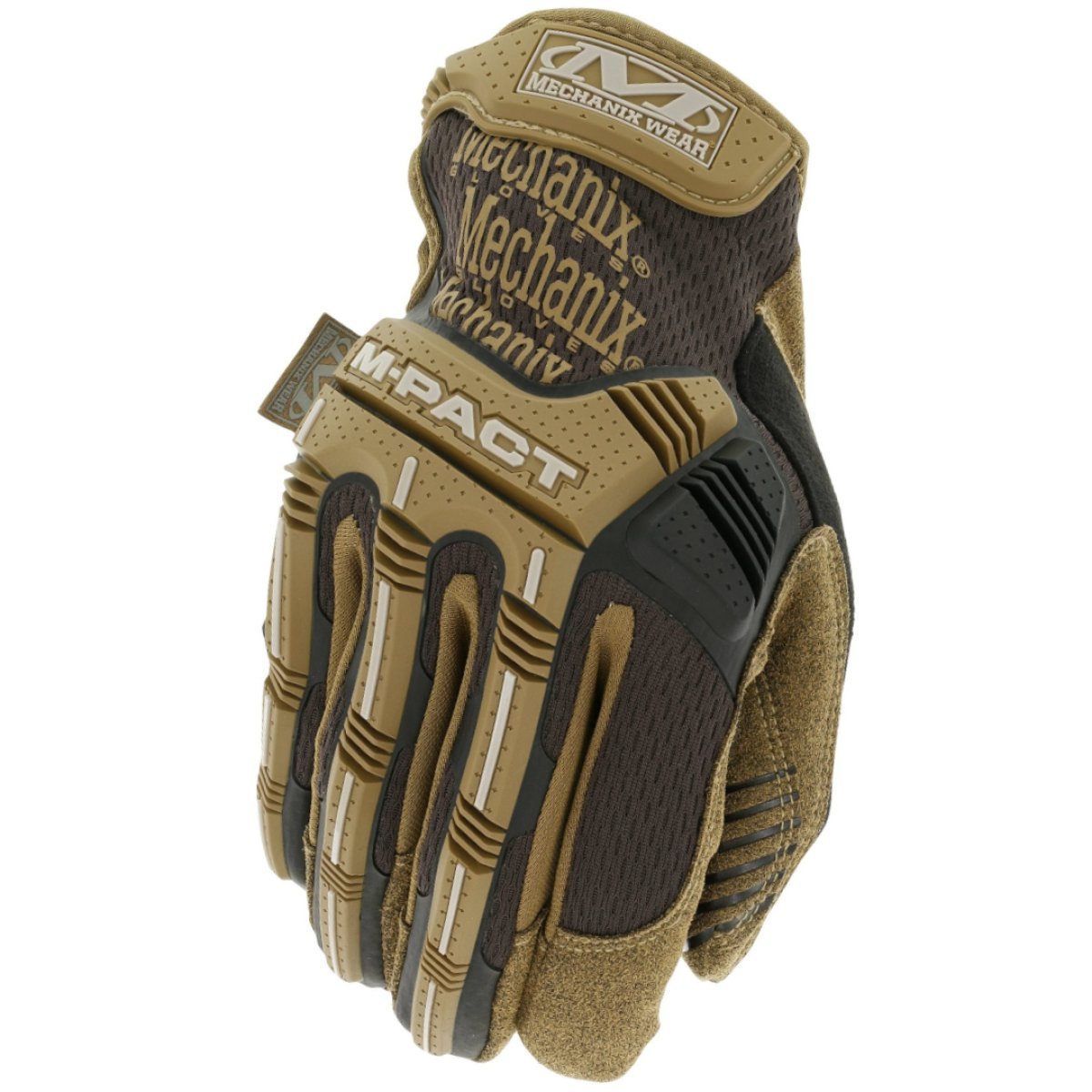 Rukavice MECHANIX M-PACT HNĚDÉ