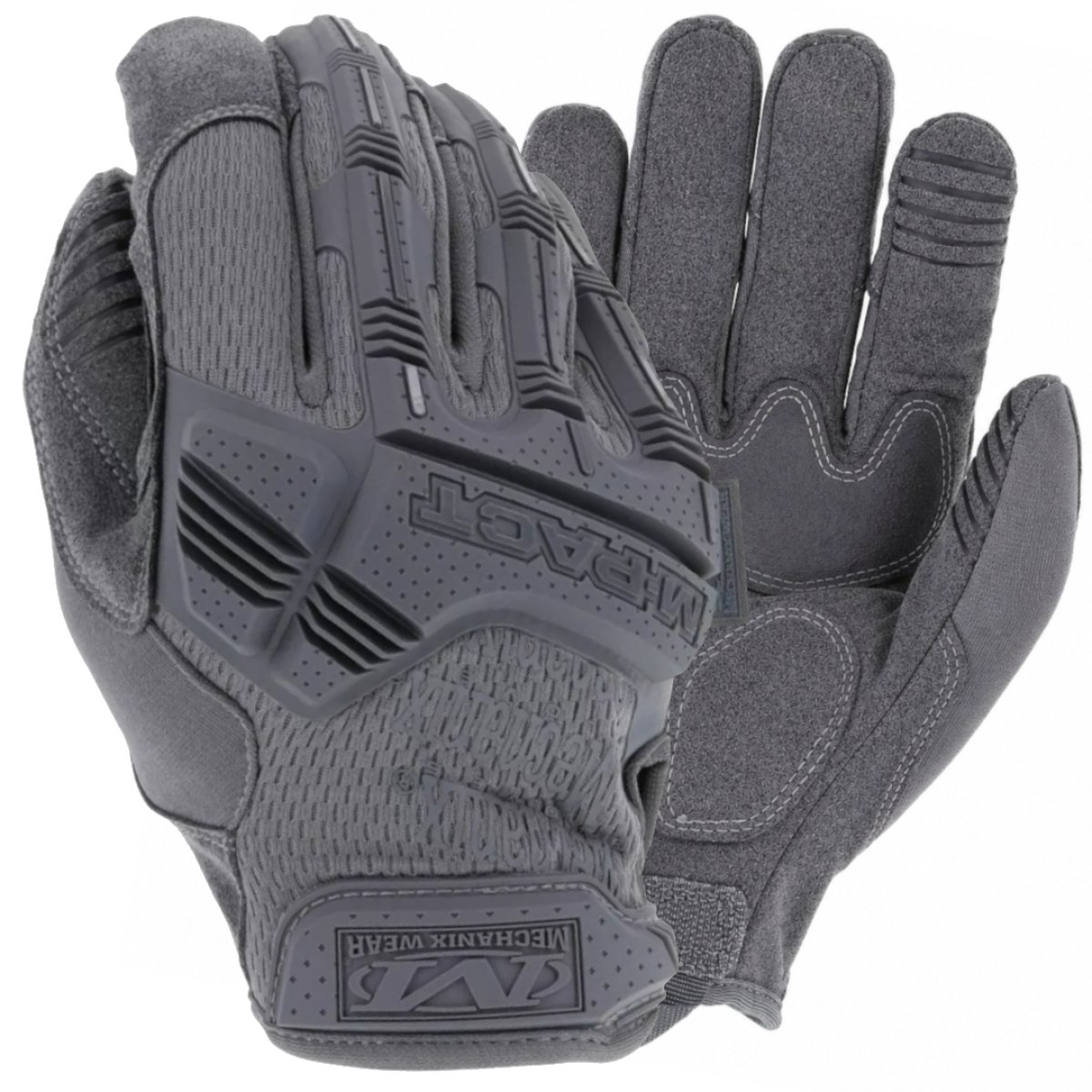 Rukavice MECHANIX M-PACT ŠEDÉ