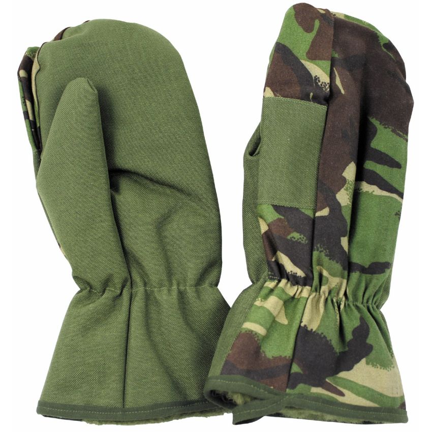 Britské zimní rukavice Camo NOVÉ
