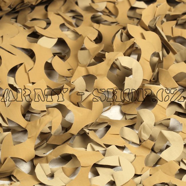 Síť maskovací DESERT - ROLOVANÁ