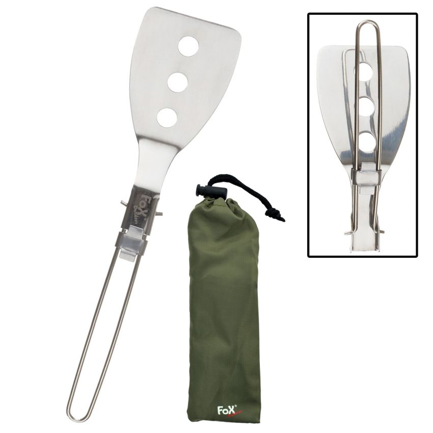 Kempingová kuchyňská obracečka MFH nerezová 