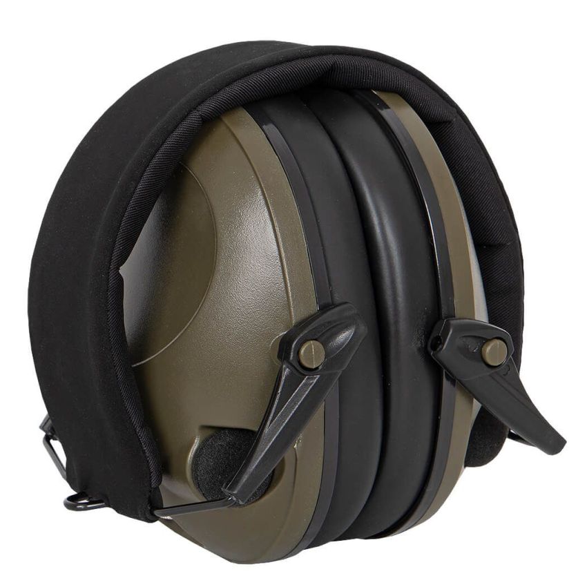 Sluchátka elektronická ACTIV proti hluku ZELENÁ