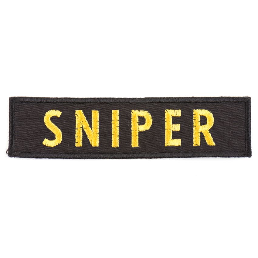 Nášivka SNIPER plátek  barevná