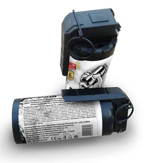 Dýmový granát PZ bílý