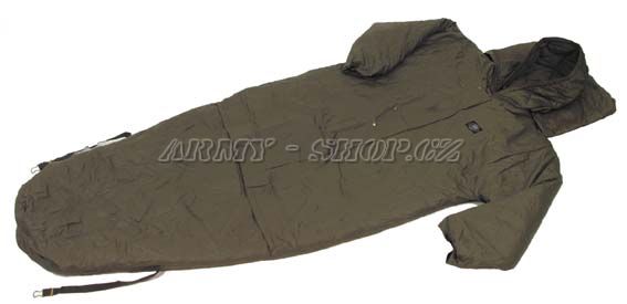 Spací pytel typ Bundeswehr - s rukávy