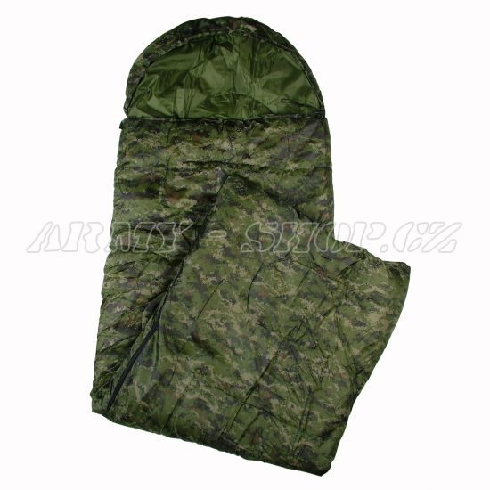 Spací pytel CAMPING Digital camo