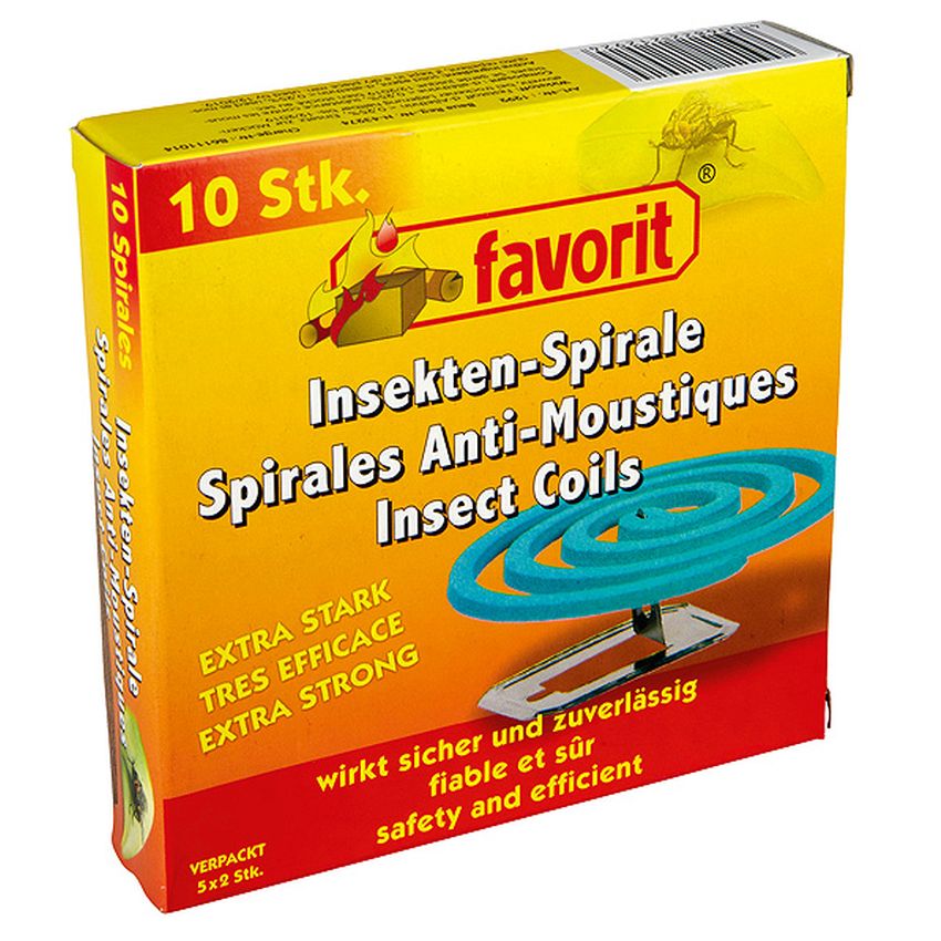 Spirály  Odpuzovače komárů a much 10ks 