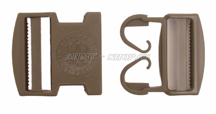 Opasková plastová přezka BW