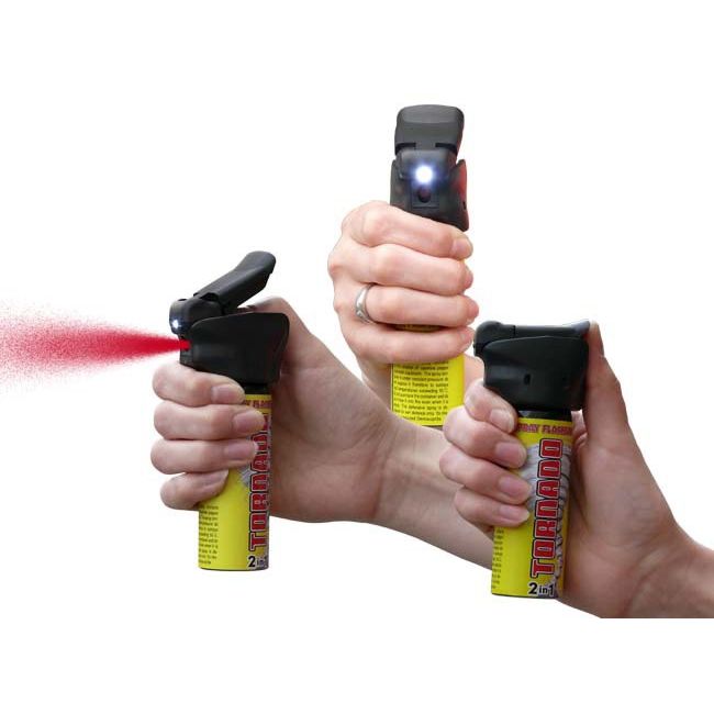 Obranný plyn TORNADO se svítilnou 50ml