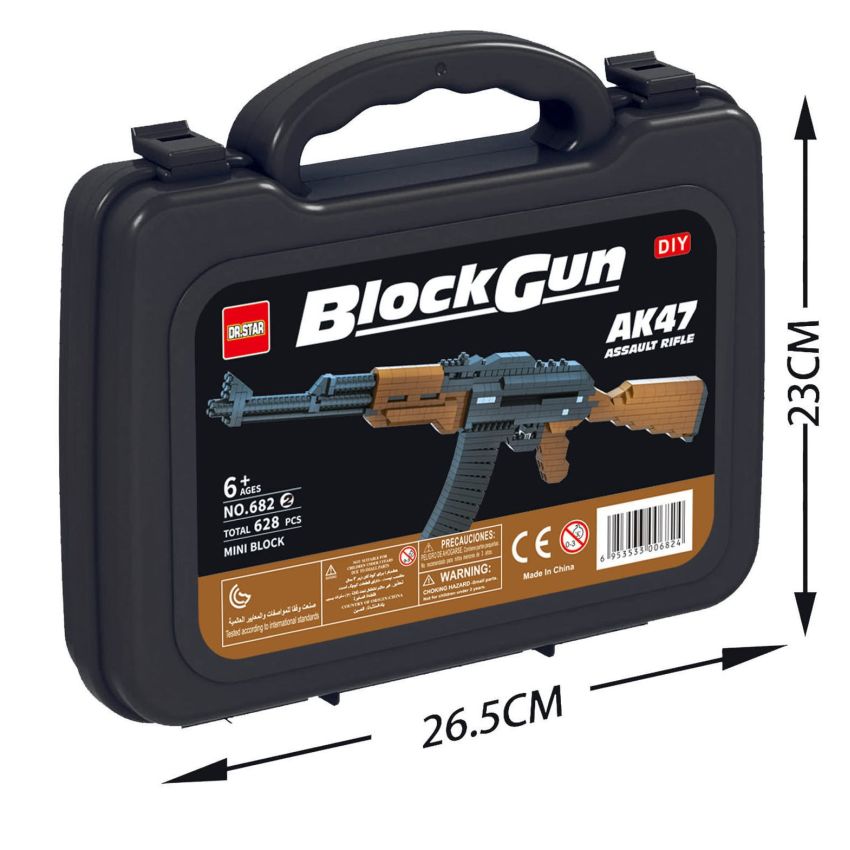 Stavebnice útočné pušky AK-47 BlockGun