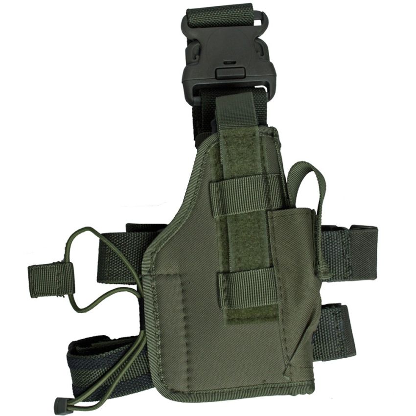 Pouzdro pistolové STEHENNÍ  NATO  - Olivové