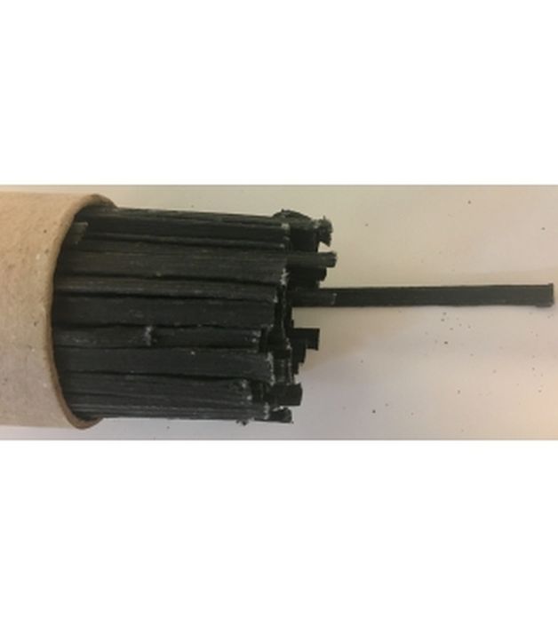 Stopina černoprachová plochá 1m