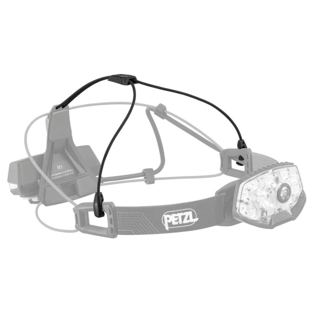 Svítilna čelová PETZL NAO RL ČERNÁ
