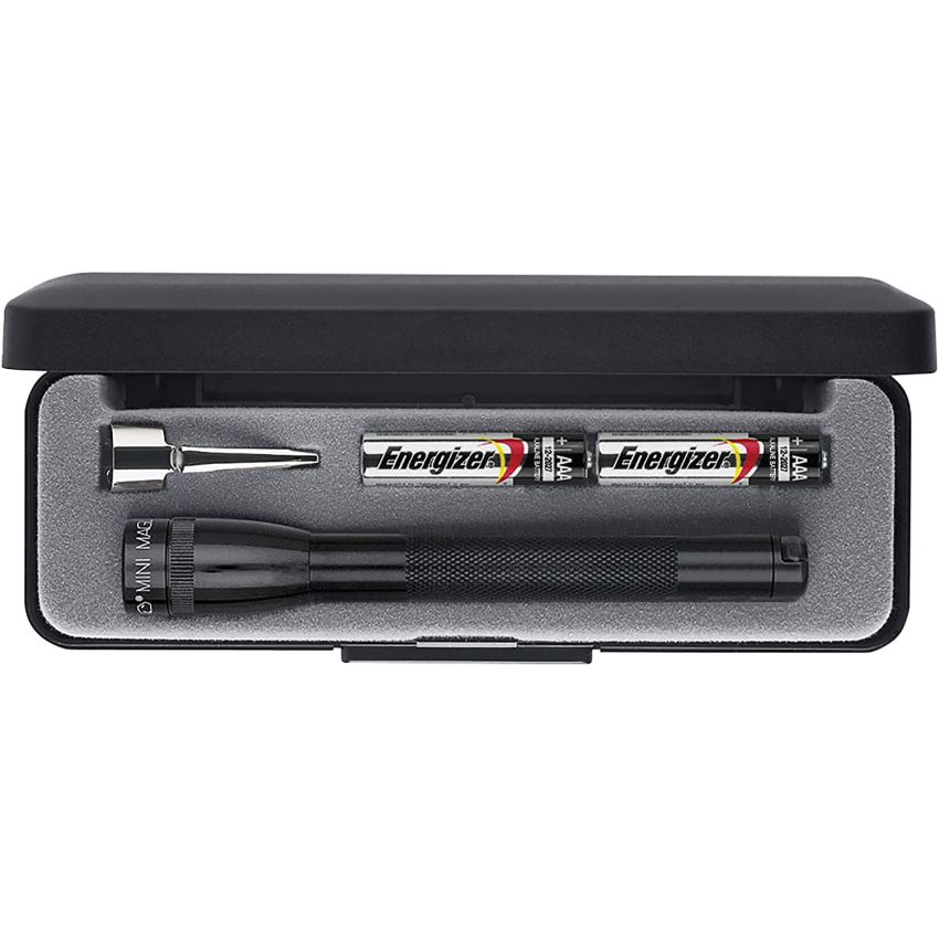 Svítilna MINI MAGLITE s klipem ČERNÁ M3A012
