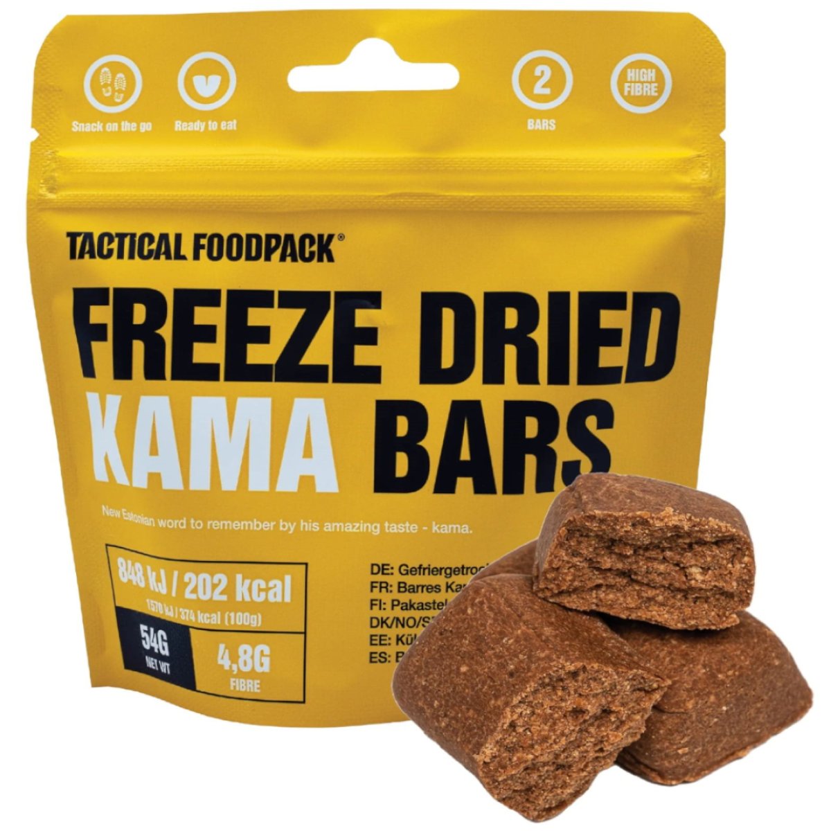 Tactical Foodpack Kama – lyofilizované tyčinky 2 ks / 54 g
