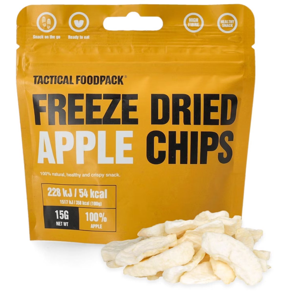 Tactical Foodpack – lyofilizované jablečné chipsy 15 g