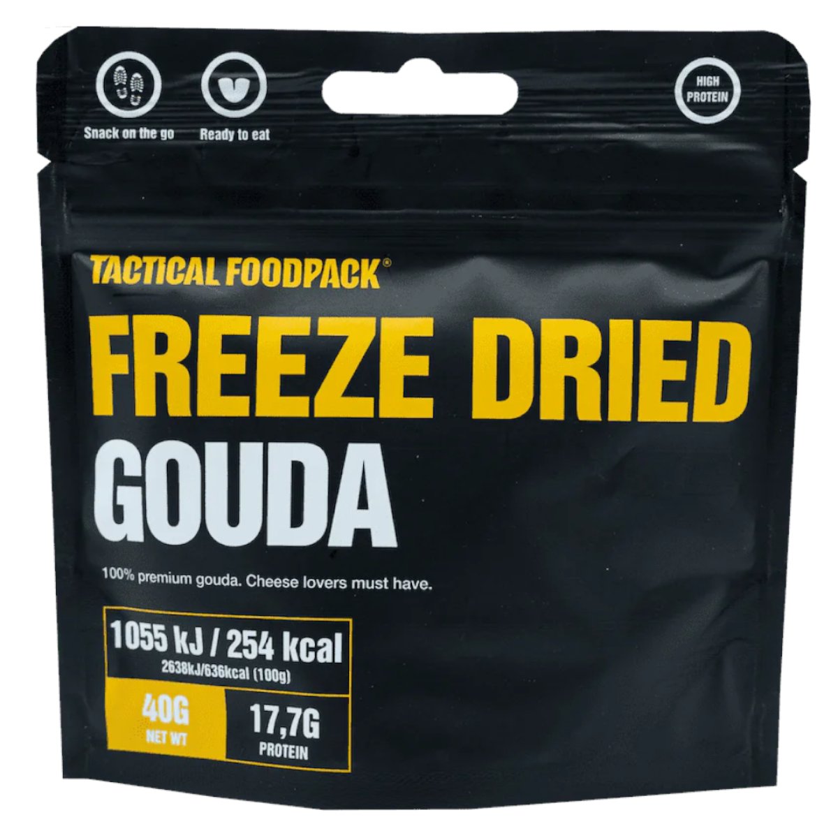 Tactical Foodpack – lyofilizovaný sýr Gouda 40 g