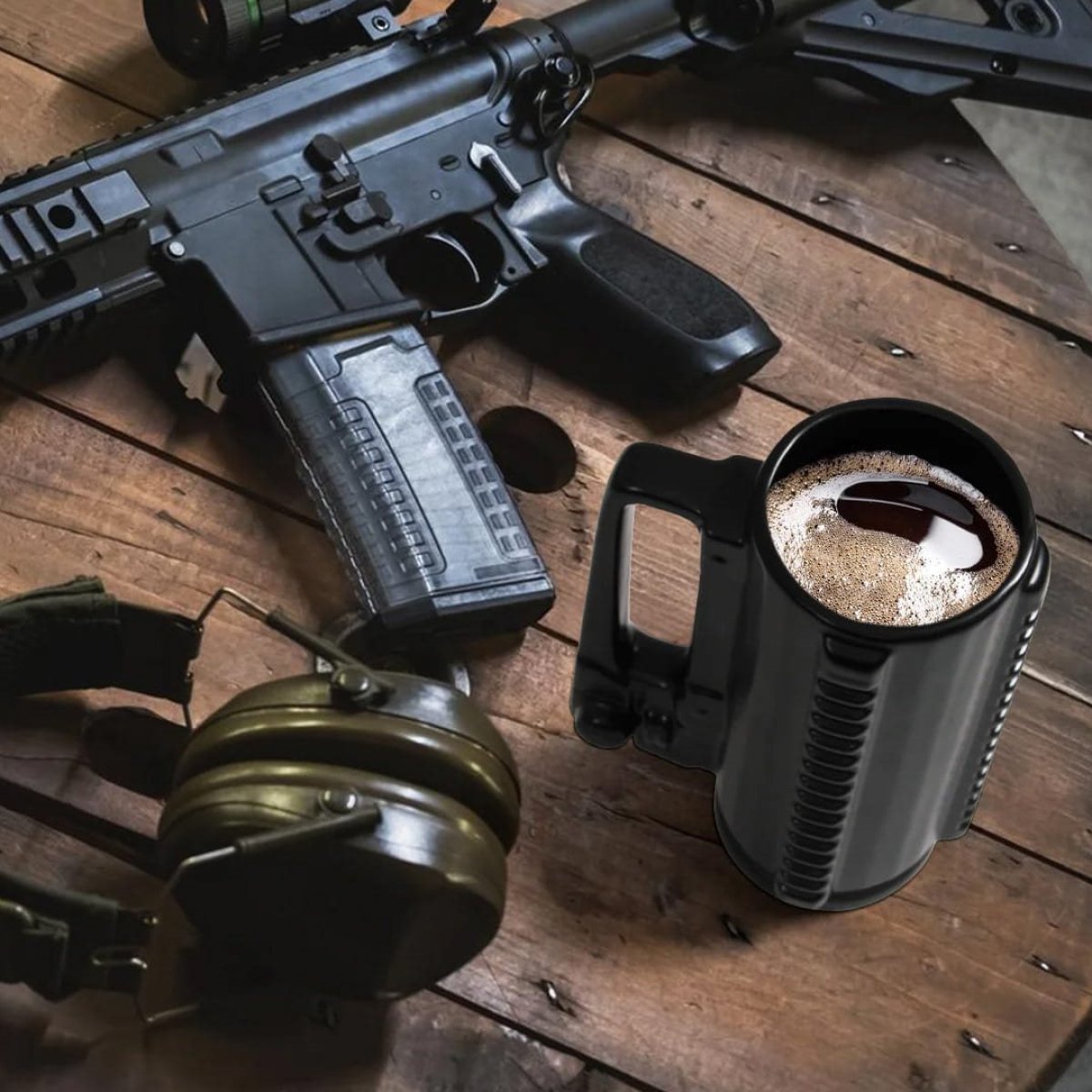 Tactical MUG AR15 Caliber Gourmet 650ml
