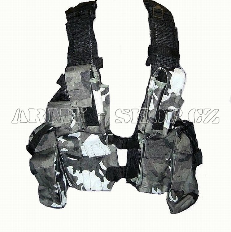 Taktická BW vesta METRO akce doprodej