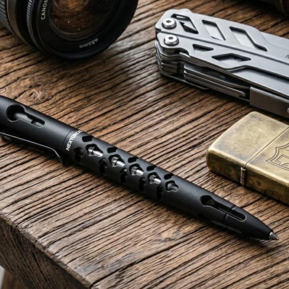 Taktické pero NEXTORCH NP20 aluminium