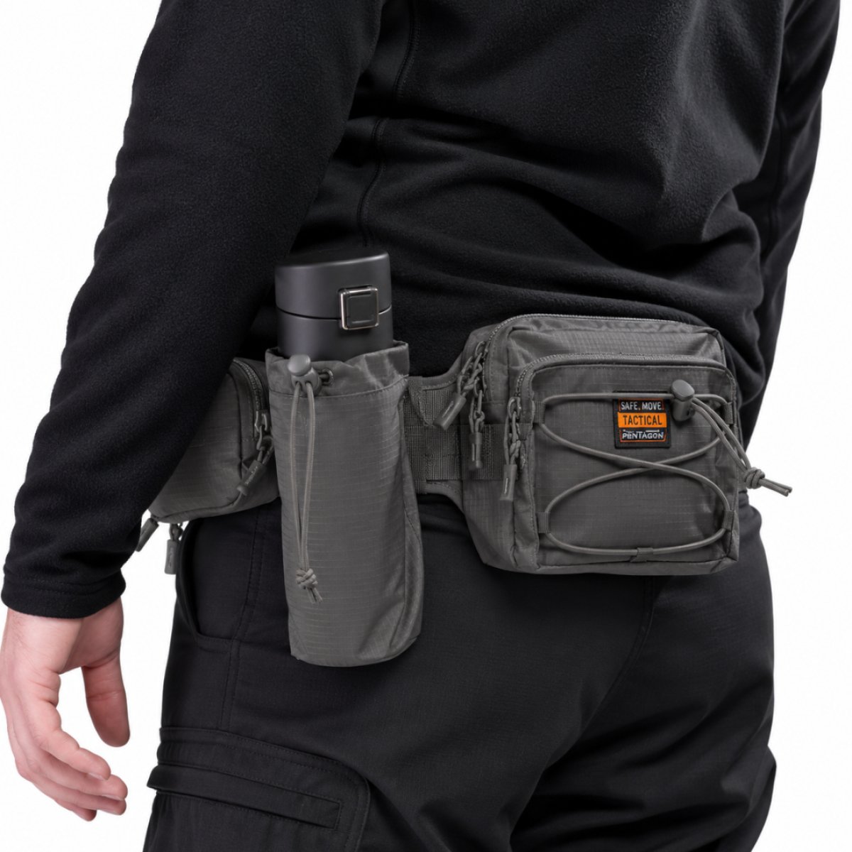 Taktický opaskový set ALISSOS PENTAGON - černý