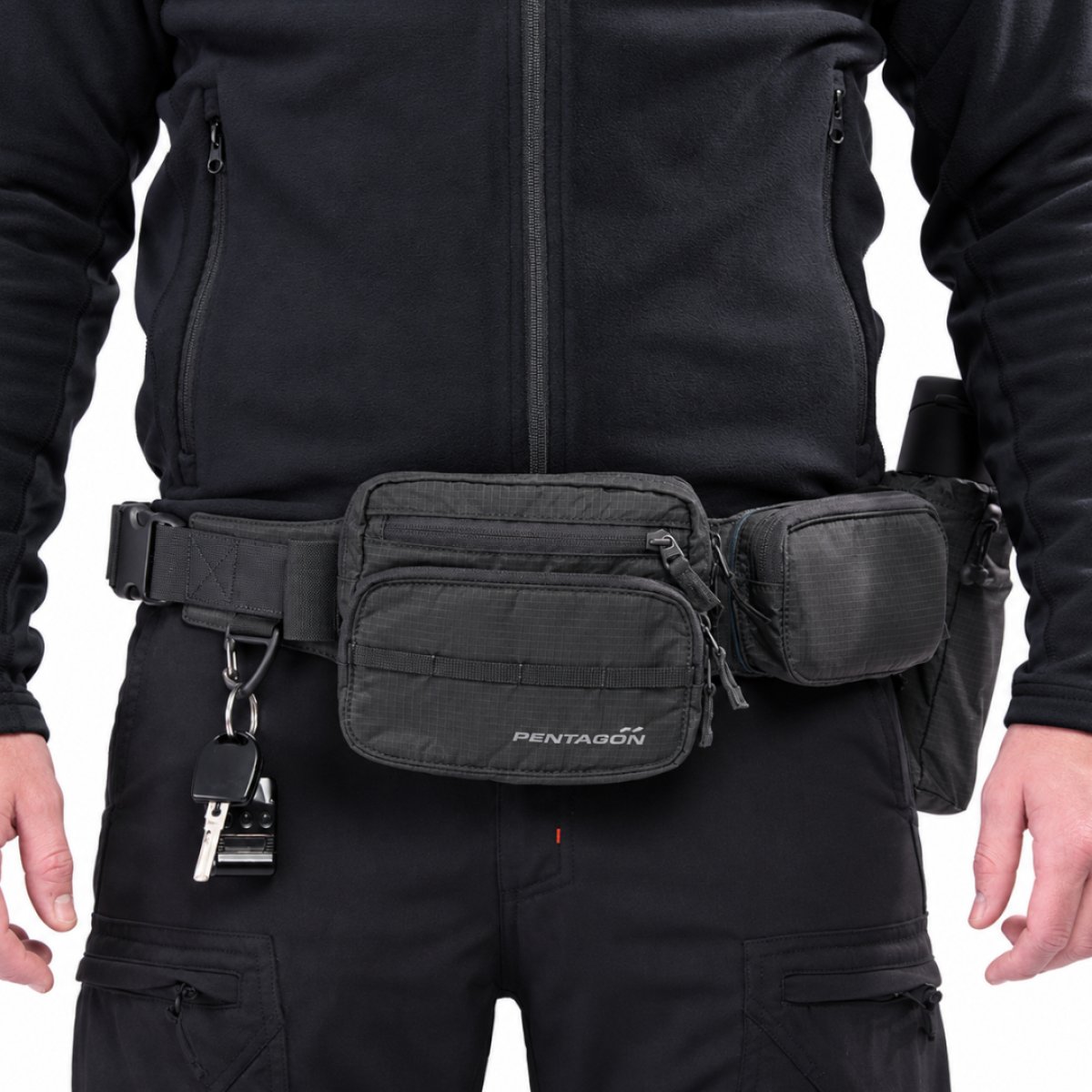 Taktický opaskový set ALISSOS PENTAGON - černý