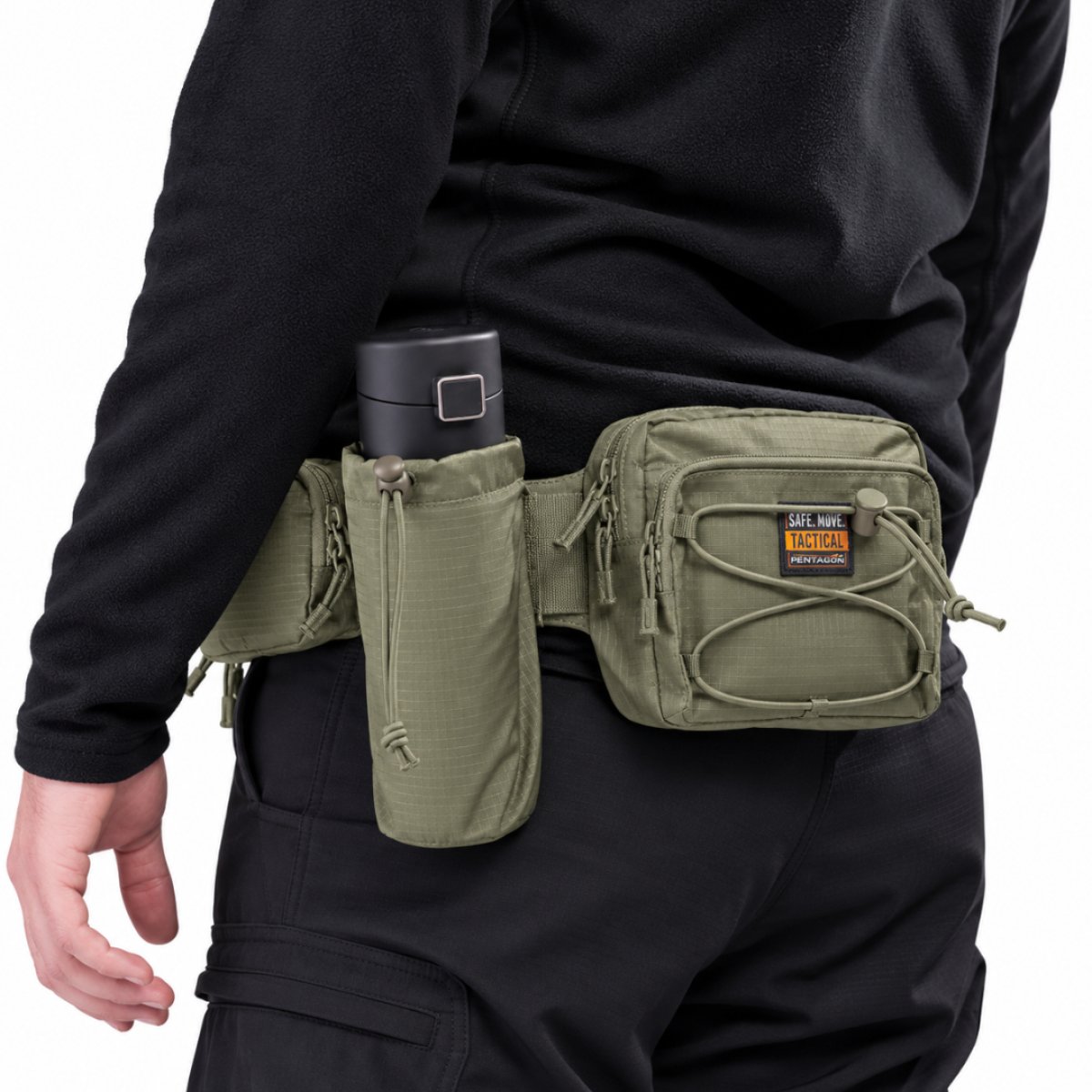 Taktický opaskový set ALISSOS PENTAGON - zelený