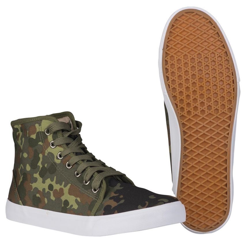 Tenisky maskáčové FLECKTARN