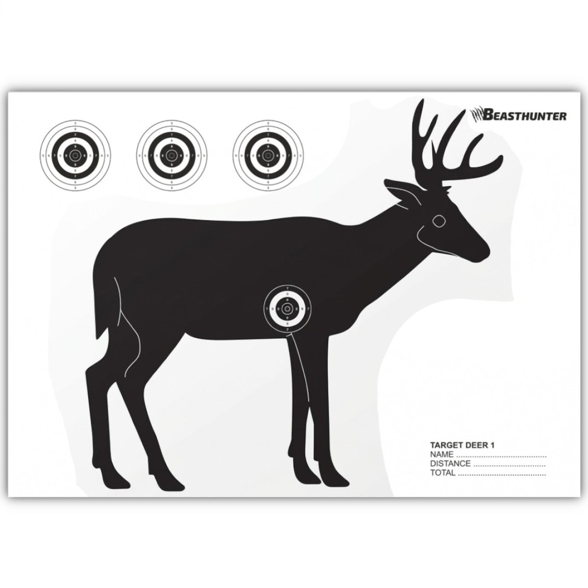 Terč silueta JELEN Beast Hunter 10ks