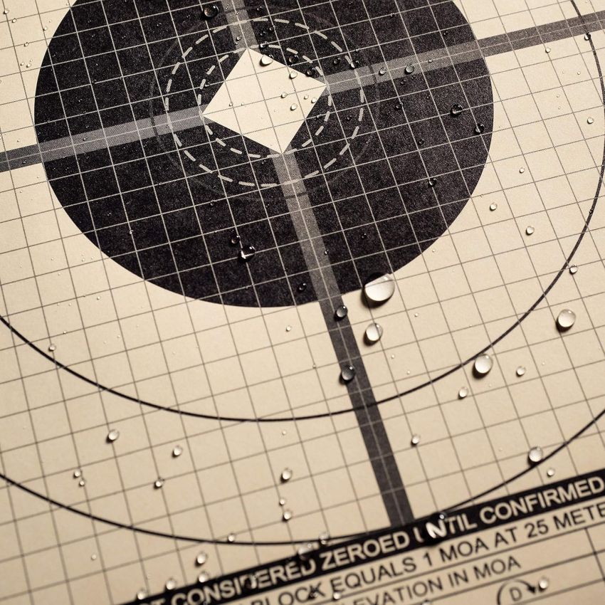 Terč voděodolný MULTIPURPOSE nastřelovací 25 metrů