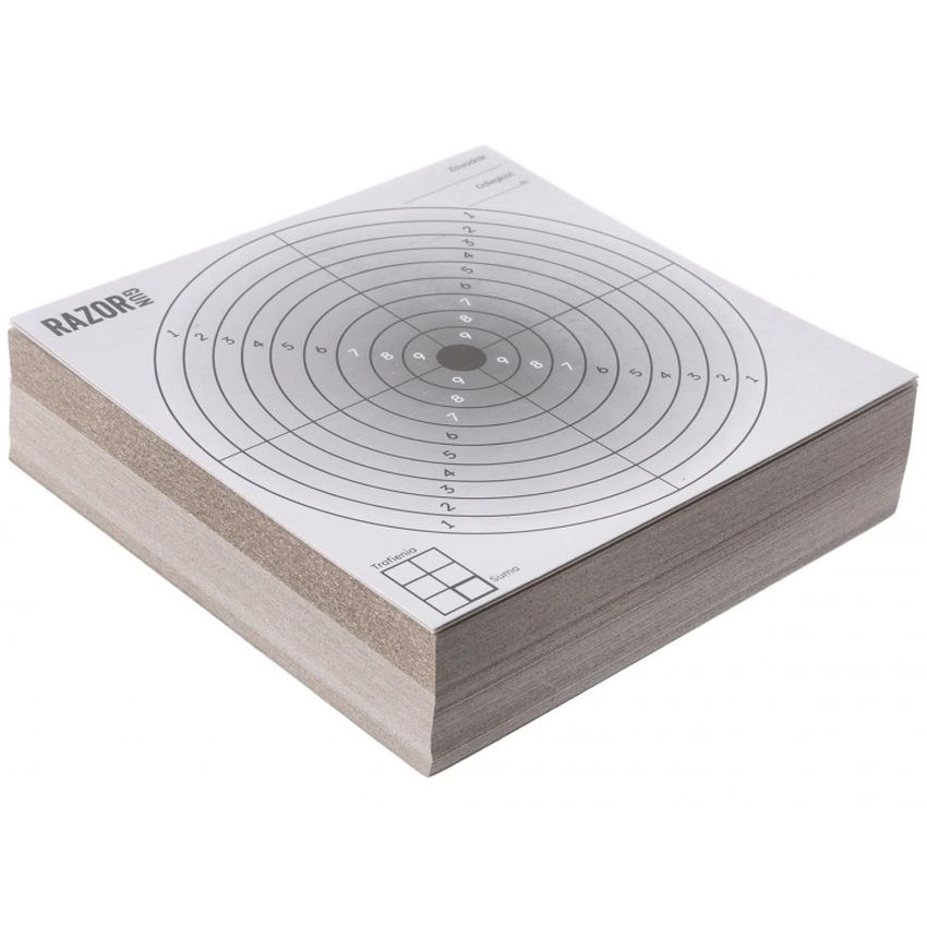 Terče pro vzduchovku RAZOR GUN 14x14cm 100ks