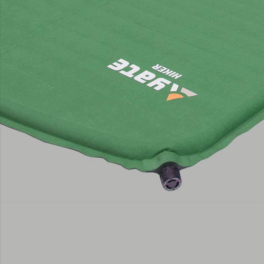 Samonafukovací karimatka YATE HIKER 2,5 zelená/šedá