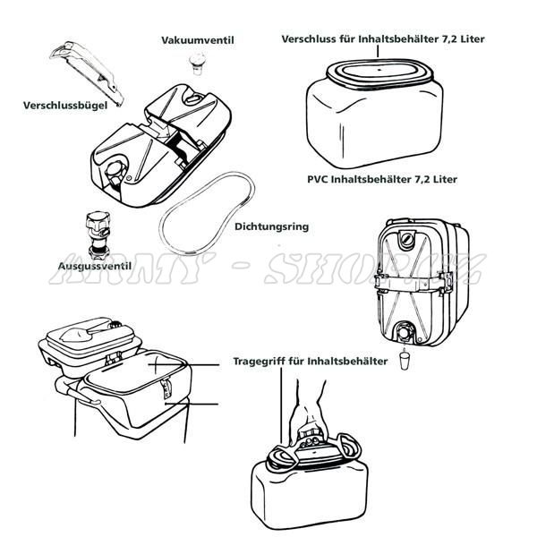 Termoska Švédská Armáda 13L