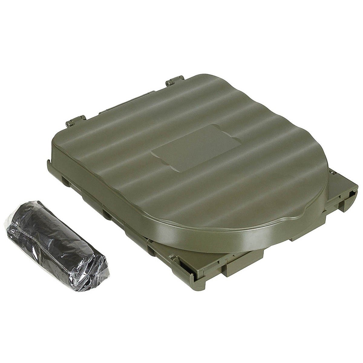 Toaleta CAMPING skládací přenosná khaki