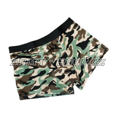 Trenýrky maskáčové BODY STYLE