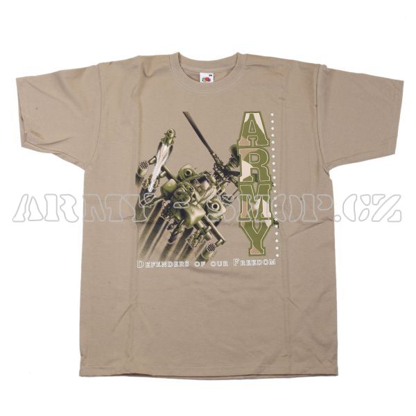 Triko béžové DESIGN ARMY 4