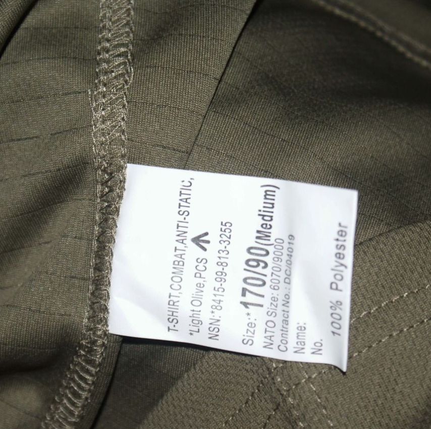 Termoregulační triko orig. Britské  light oliv