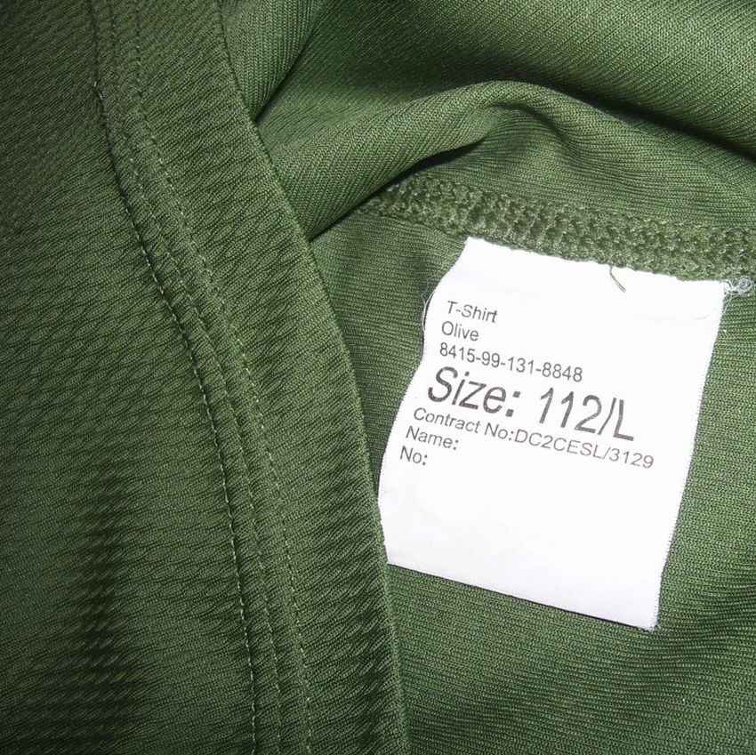 Termoregulační triko orig. Britské oliv