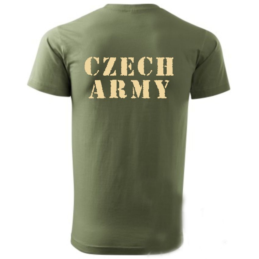 Triko s potiskem  Czech Army