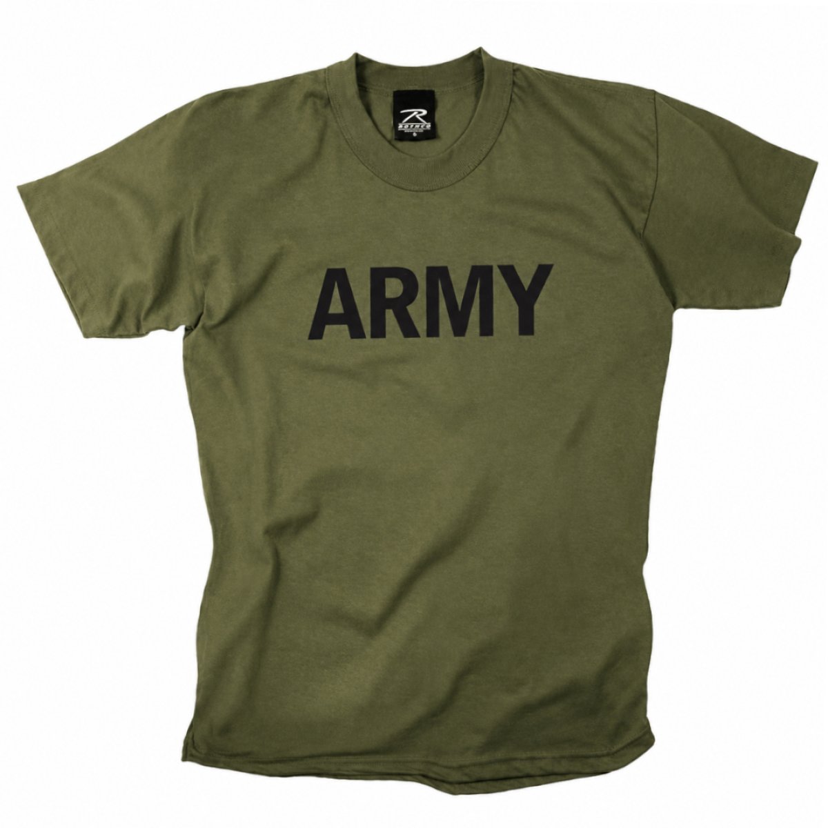 Triko dětské s nápisem ARMY zelené