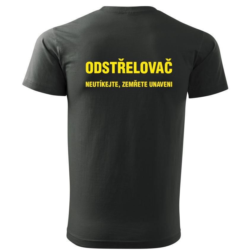 Triko s potiskem  ODSTŘELOVAČ