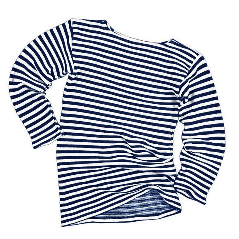 Triko Ruské  Zimní model  modré pruhy