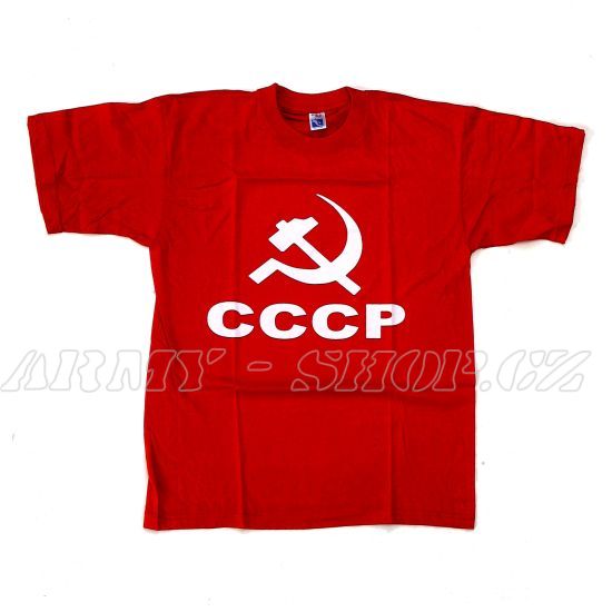 Triko s potiskem - CCCP